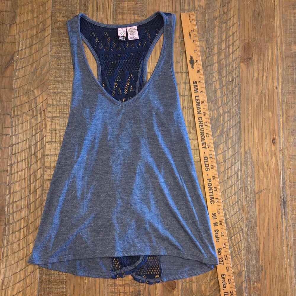 Women's Blue and Navy Vest